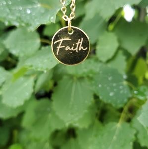 Faith necklace